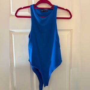 Zara Royal Blue Bodysuit